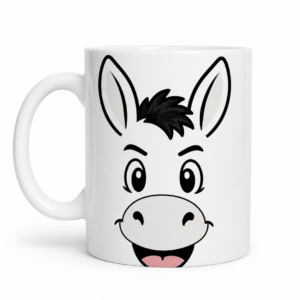 TAZA BURRA SILUETA
